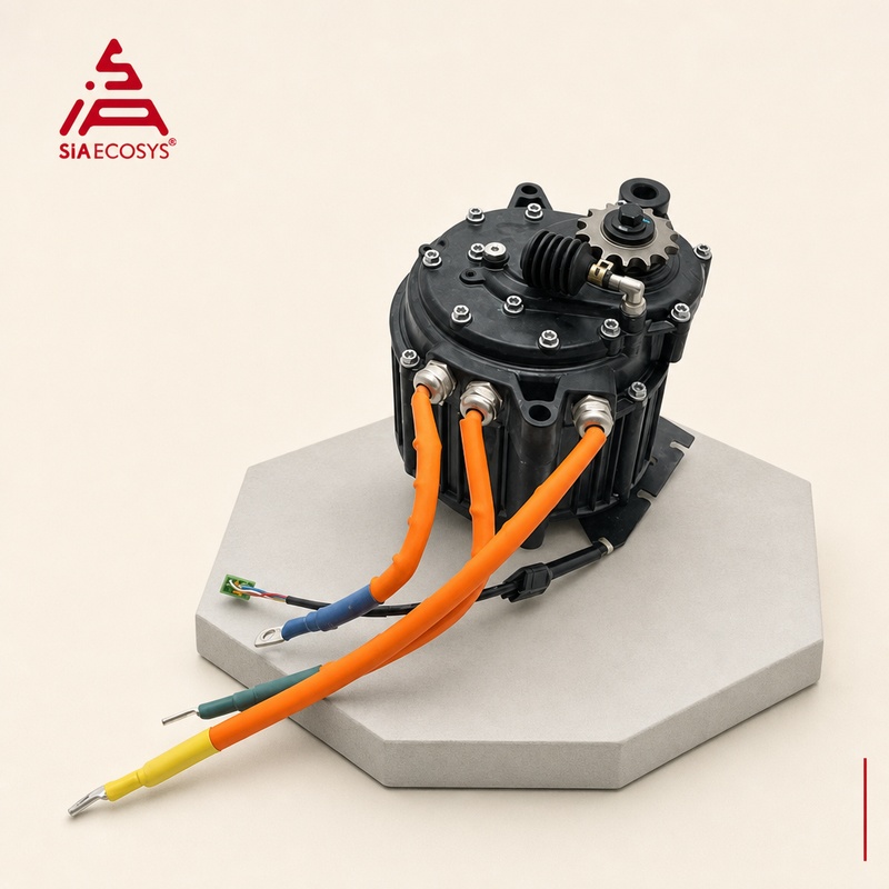 QSMOTOR J155A-36 5000W 72V Hai - Mid Drive Motor Kit 72V 5000W ulasan dan harga