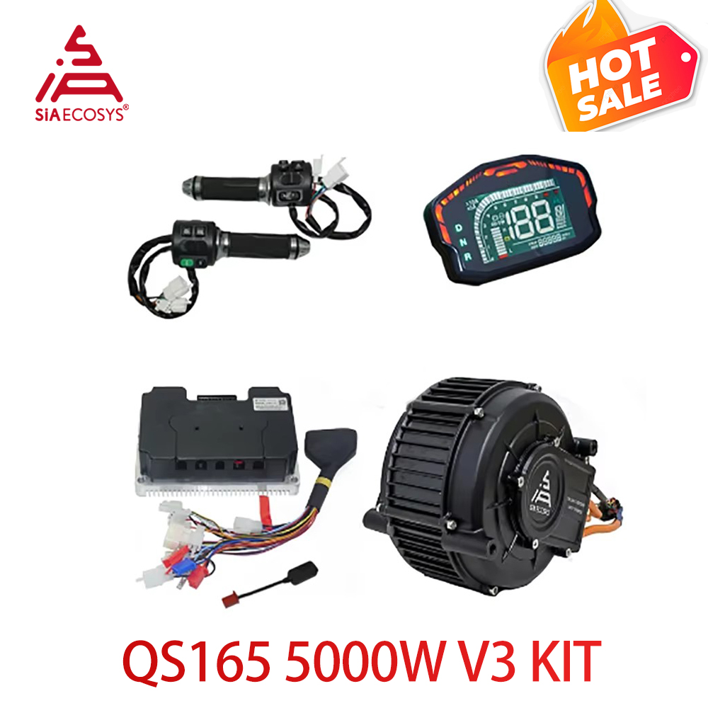 QS165 V2 5000W 72V Mid Drive M - Mid Drive Motor Kit 72V 5000W ulasan dan harga