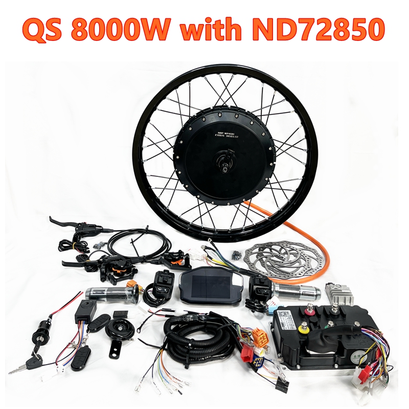 QS273 40H V3 Peak 8000W 150mm  - Fardriver Nd72850 Controller ulasan dan harga